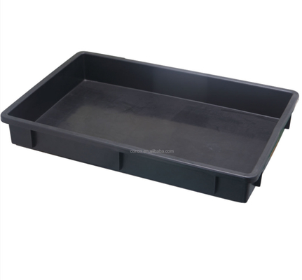 615x420x95mm bandeja de plástico reciclável pp Bandeja Antiestática ESD